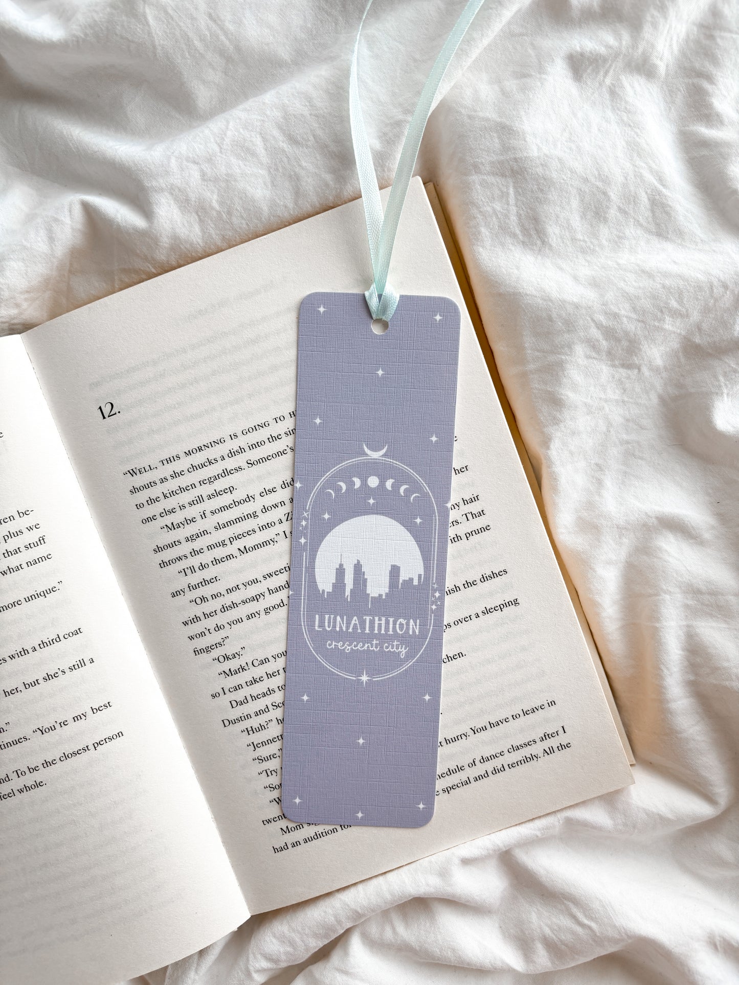 Lunathion Bookmark | Crescent City Bookmark