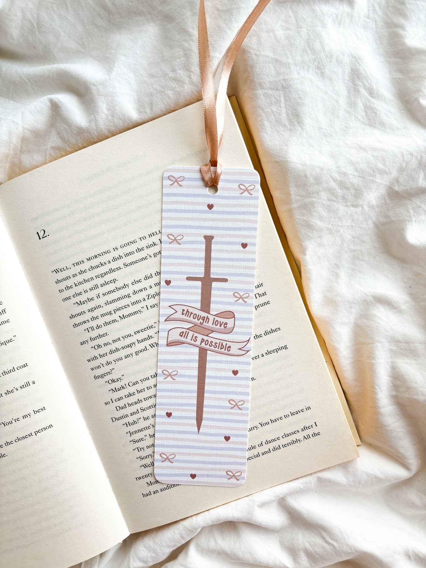 Through Love All Is Possible Bookmark | Crescent City Bookmark