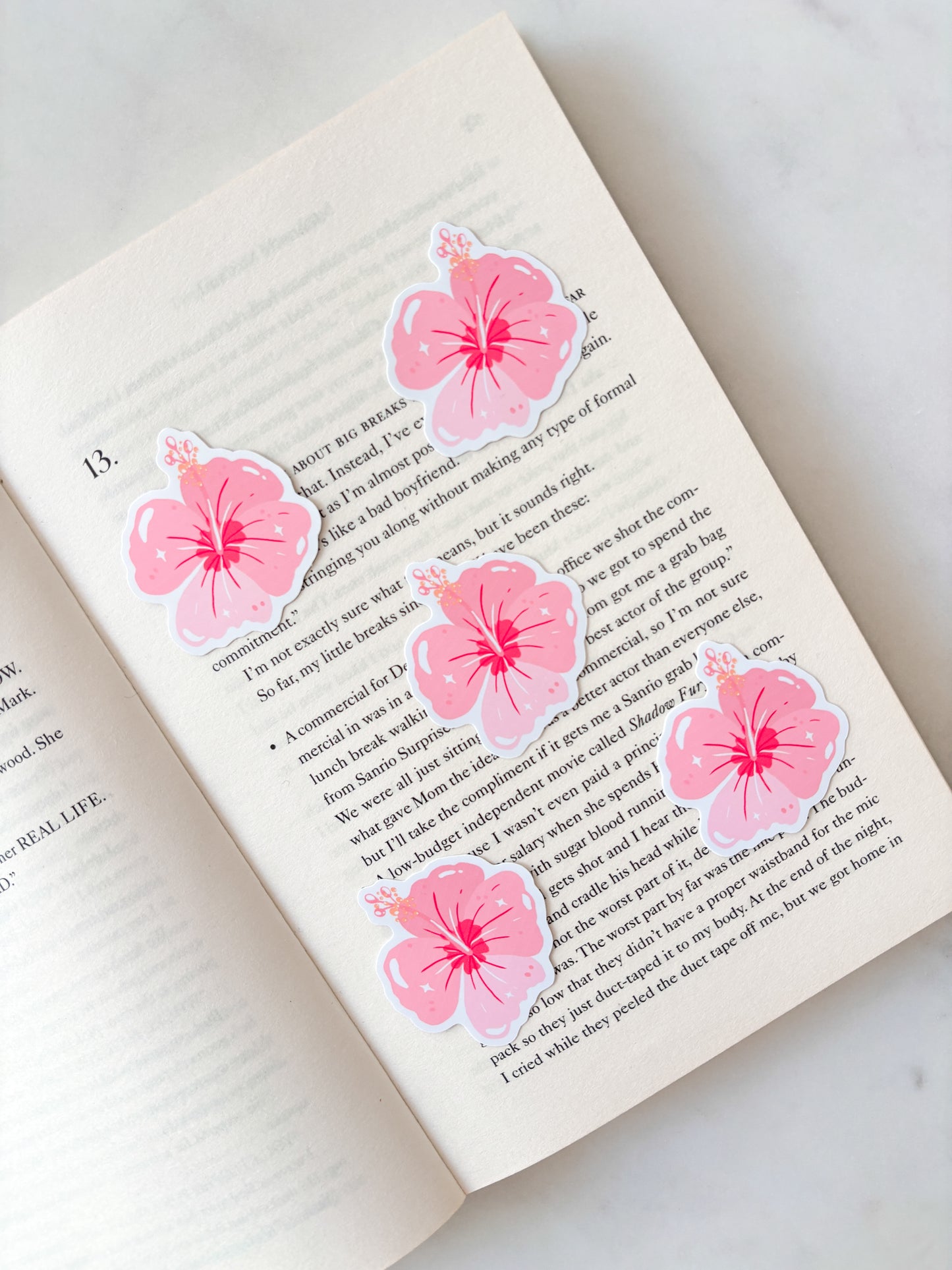 Tropical Flower Sticker | Hibiscus Sticker