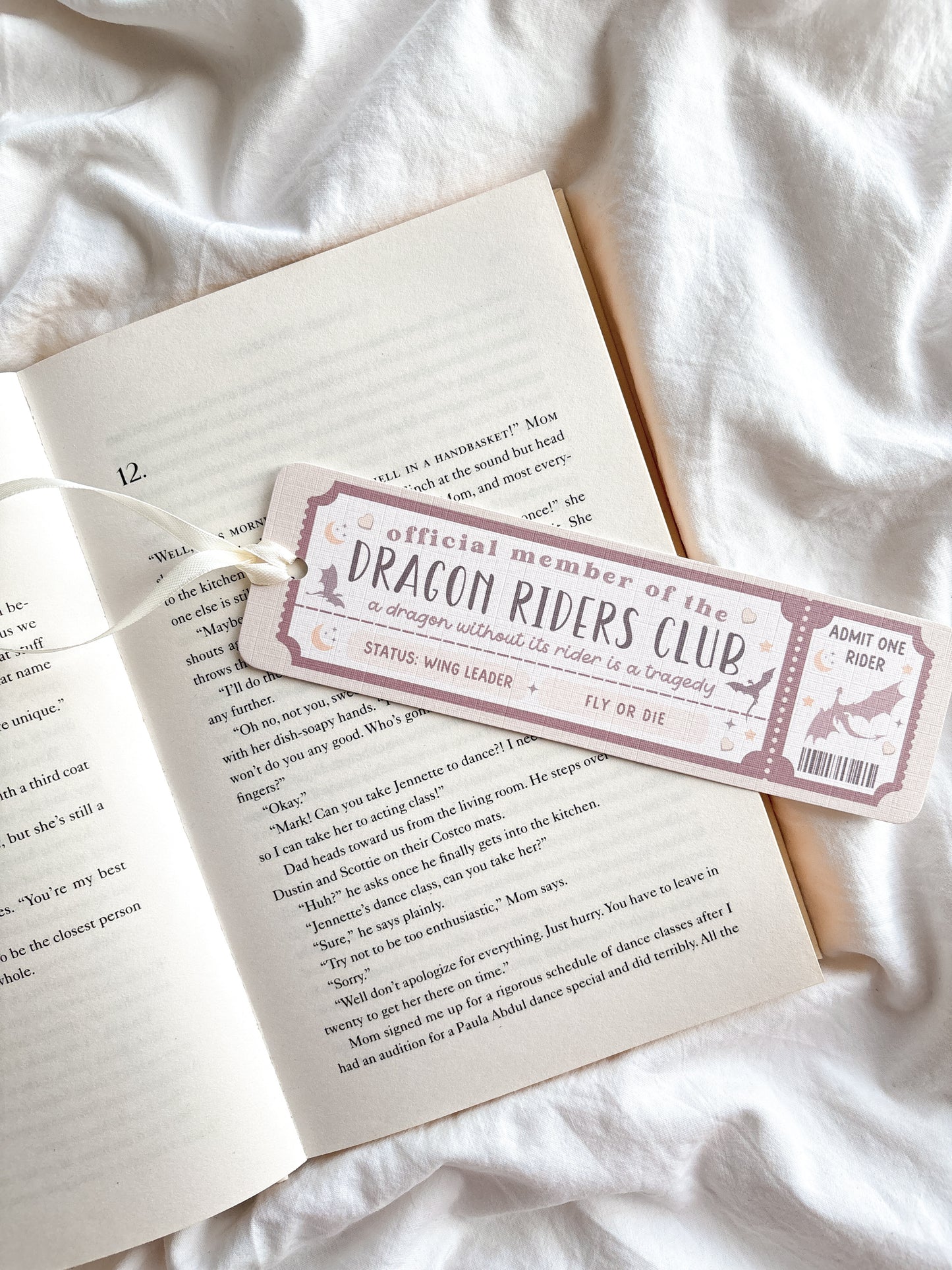 Dragon Riders Book Club Bookmark