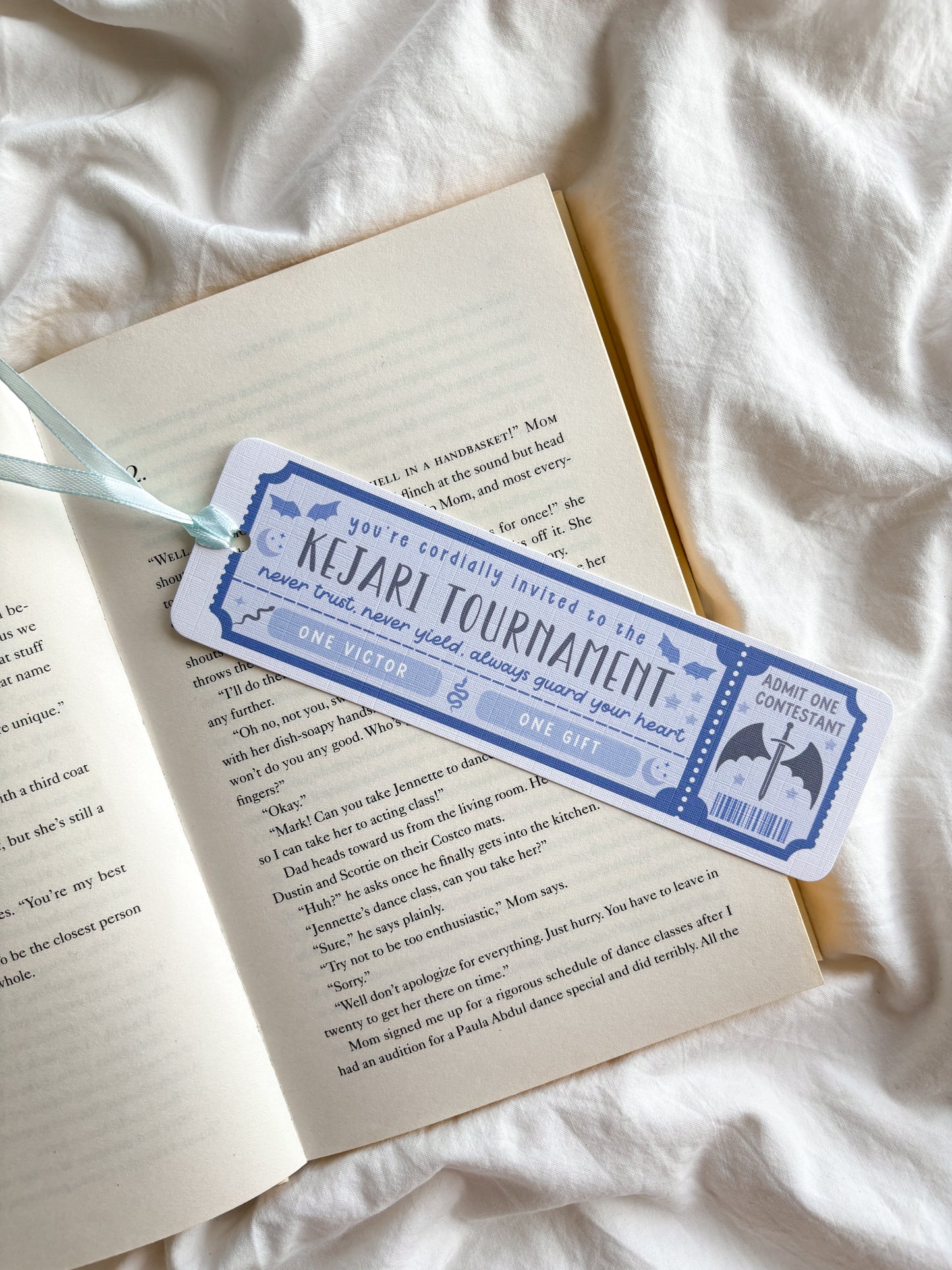 Kejari Tournament Ticket Bookmark | Serpent And The Wings Of Night