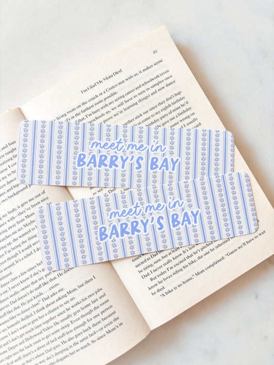 Meet Me In Barry's Bay Bookmark | Beach Reads Bookmark