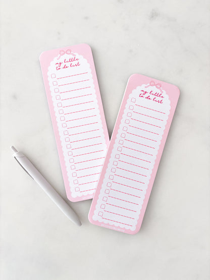 My Little To Do List | To-Do List Notepad