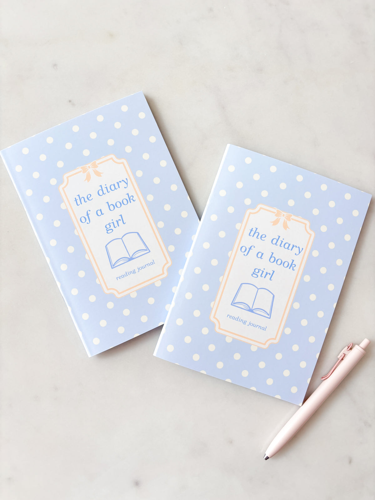 Diary Of A Book Girl Reading Journal | A5 Book Review Notebook