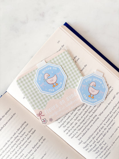 Silly Goose On The Loose Magnetic Bookmark