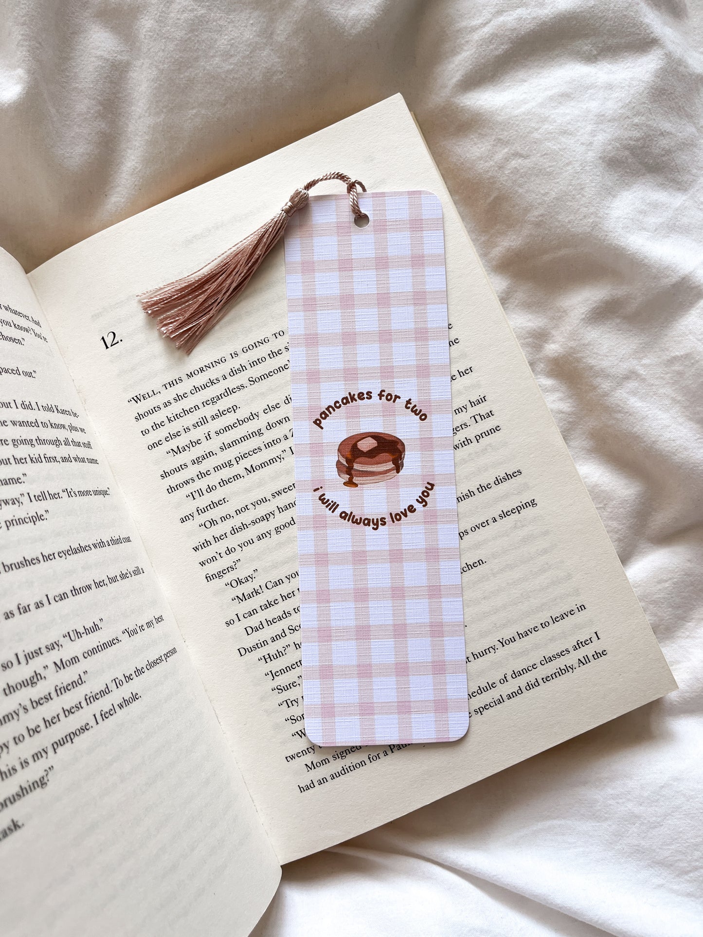 HS Lyrics Bookmarks | Cute Cherry Peach Bookmark | Keep Driving Bookmark