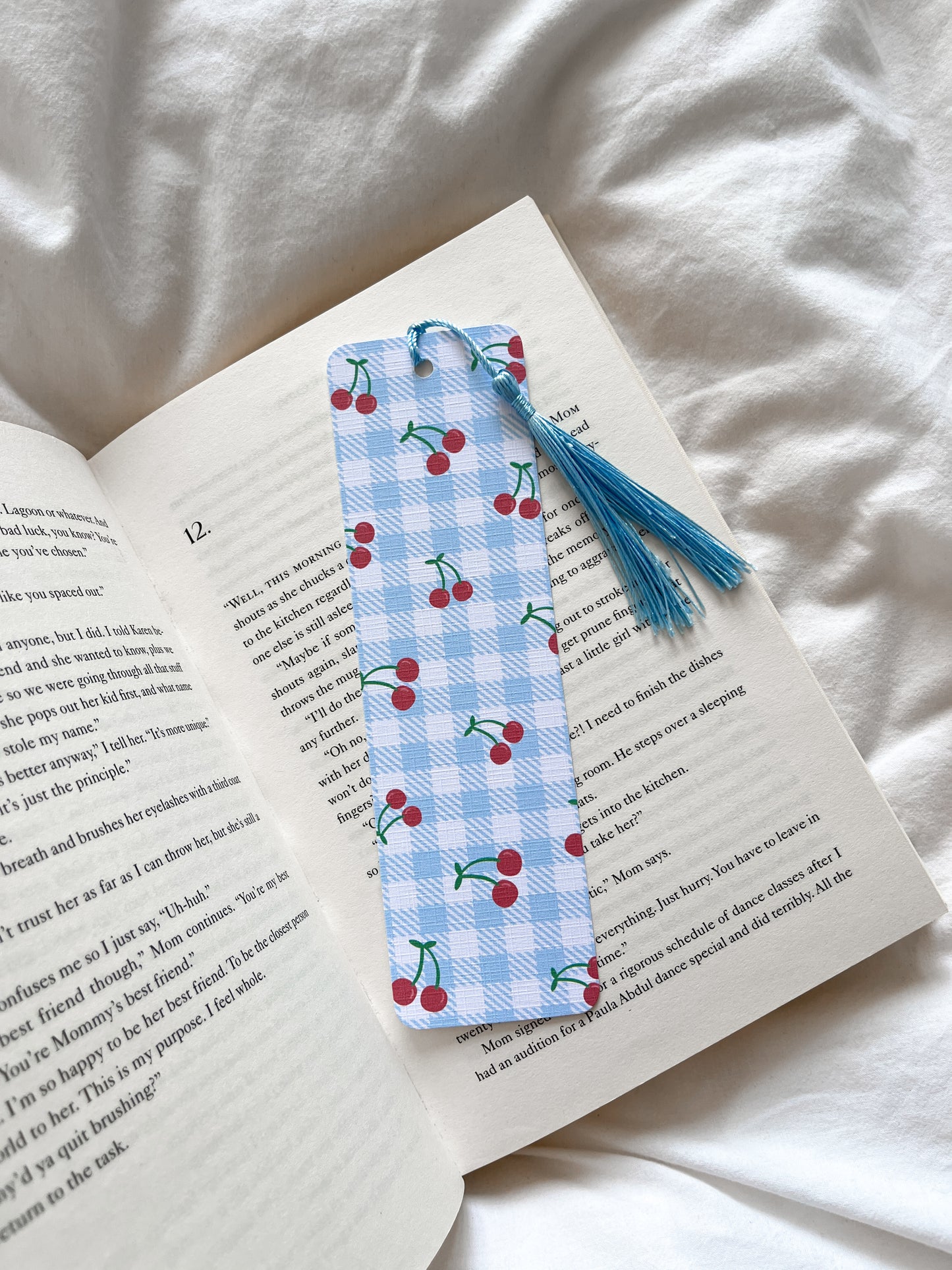 HS Lyrics Bookmarks | Cute Cherry Peach Bookmark | Keep Driving Bookmark