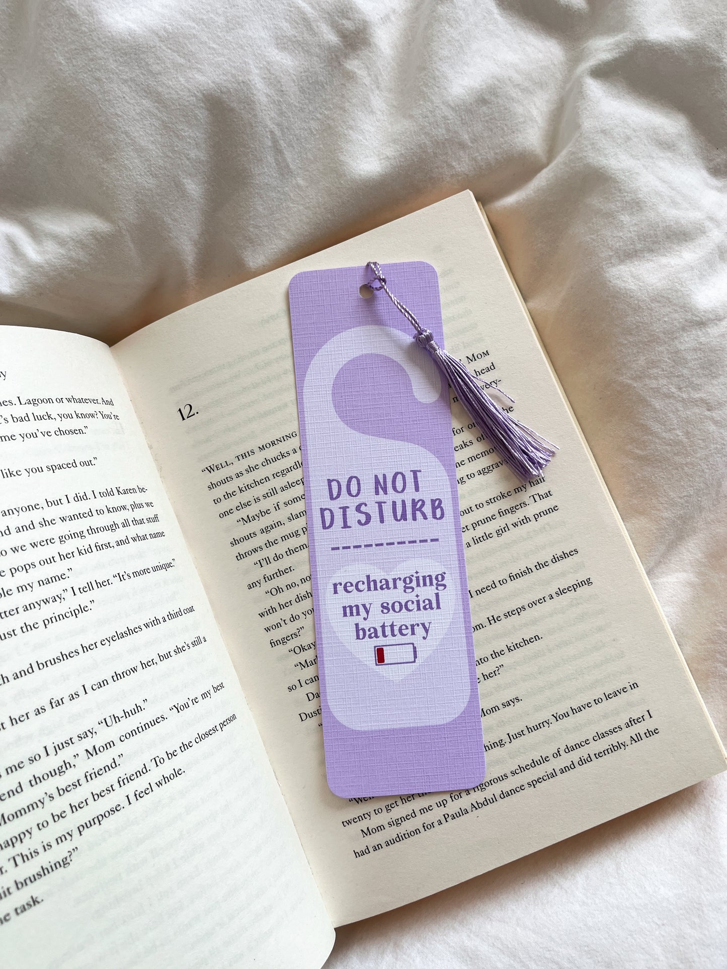 Do Not Disturb Bookmark Series | Cute Romantic Bookmarks