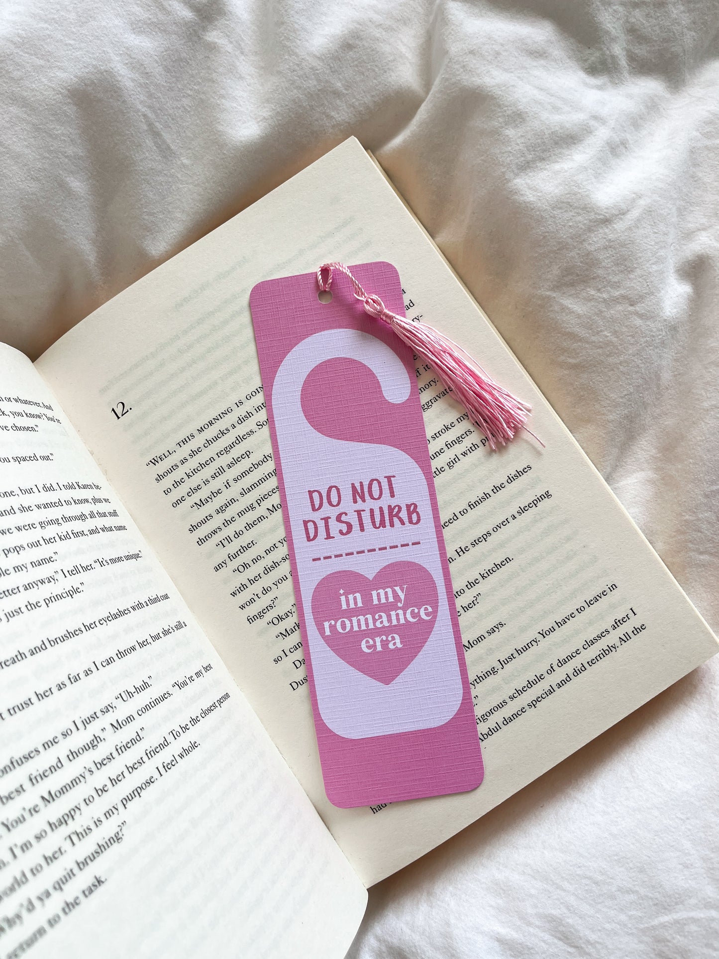 Do Not Disturb Bookmark Series | Cute Romantic Bookmarks