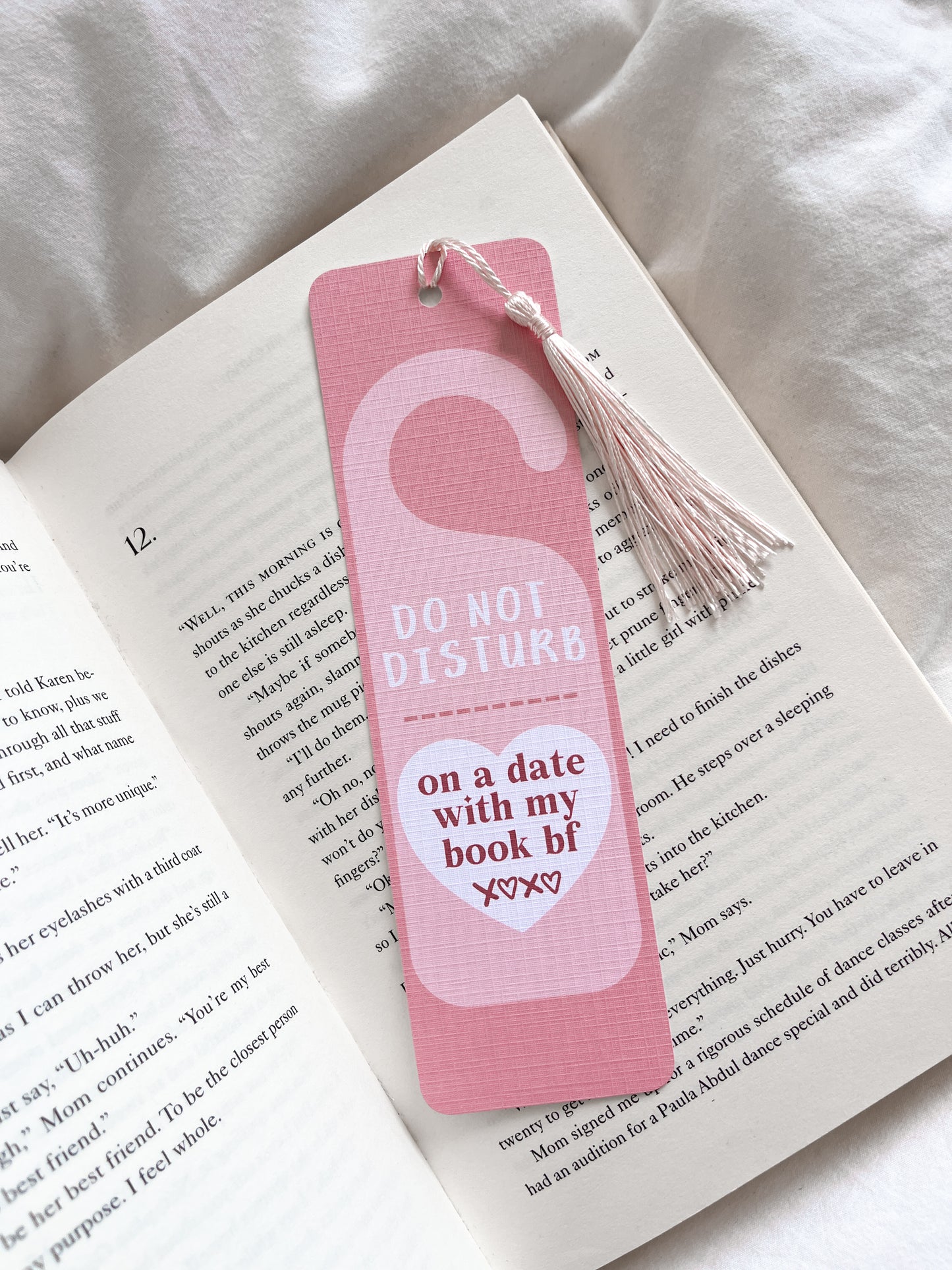 Do Not Disturb Bookmark Series | Cute Romantic Bookmarks