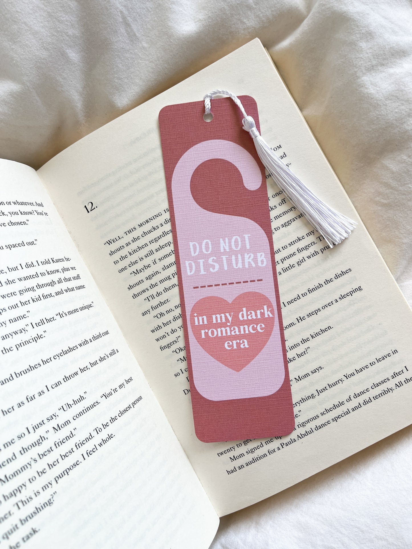 Do Not Disturb Bookmark Series | Cute Romantic Bookmarks