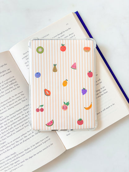 Tutti Frutti Kindle Insert | Cute Fruits E-Reader Insert