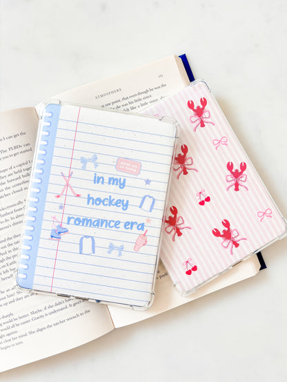 In My Hockey Romance Era Notebook Kindle Insert | Cute E-Reader Insert