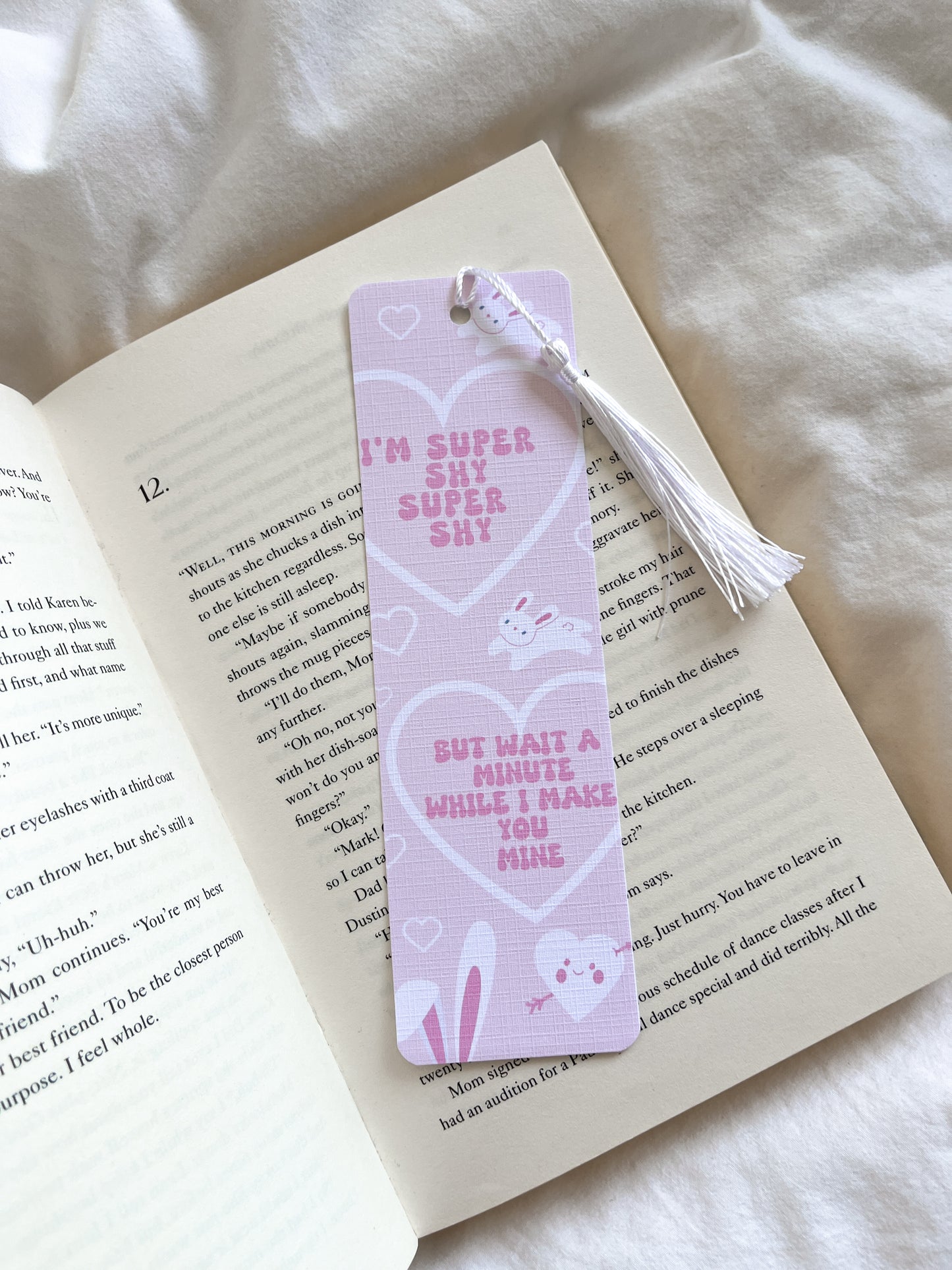 New Tee New Jeans Bookmark | Cute Bookmark | Kpop Bookmark