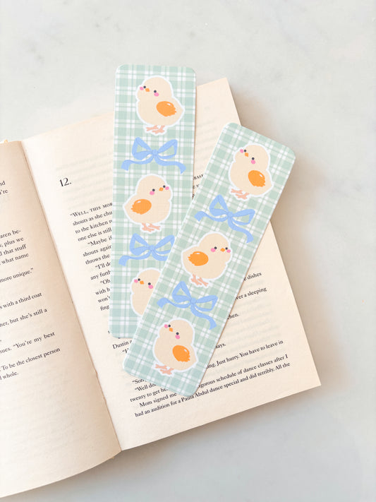 Baby Chicks Bookmark | Sweet Cottagecore Bookmark