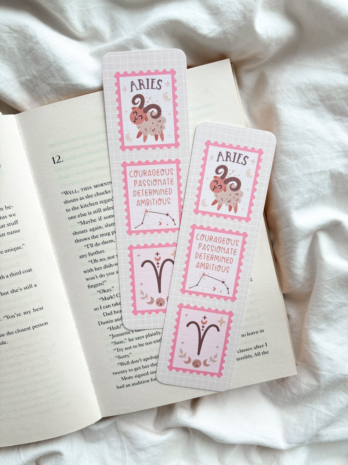 Zodiac Starsign Bookmark | Cute Star sign Bookmark