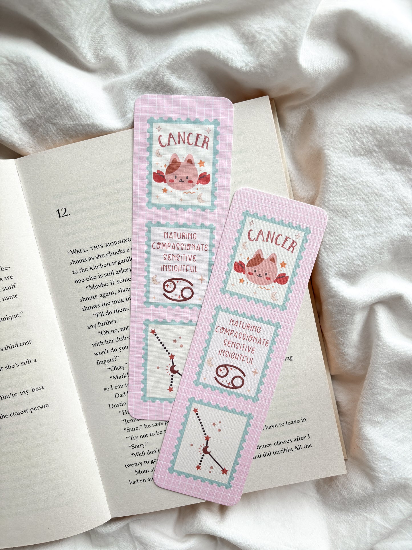 Zodiac Starsign Bookmark | Cute Star sign Bookmark