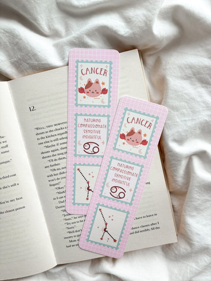 Zodiac Starsign Bookmark | Cute Star sign Bookmark