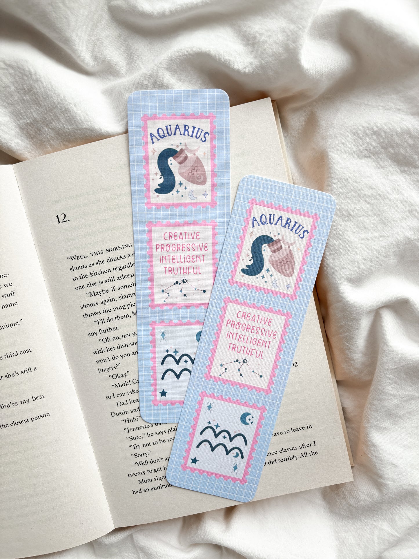 Zodiac Starsign Bookmark | Cute Star sign Bookmark