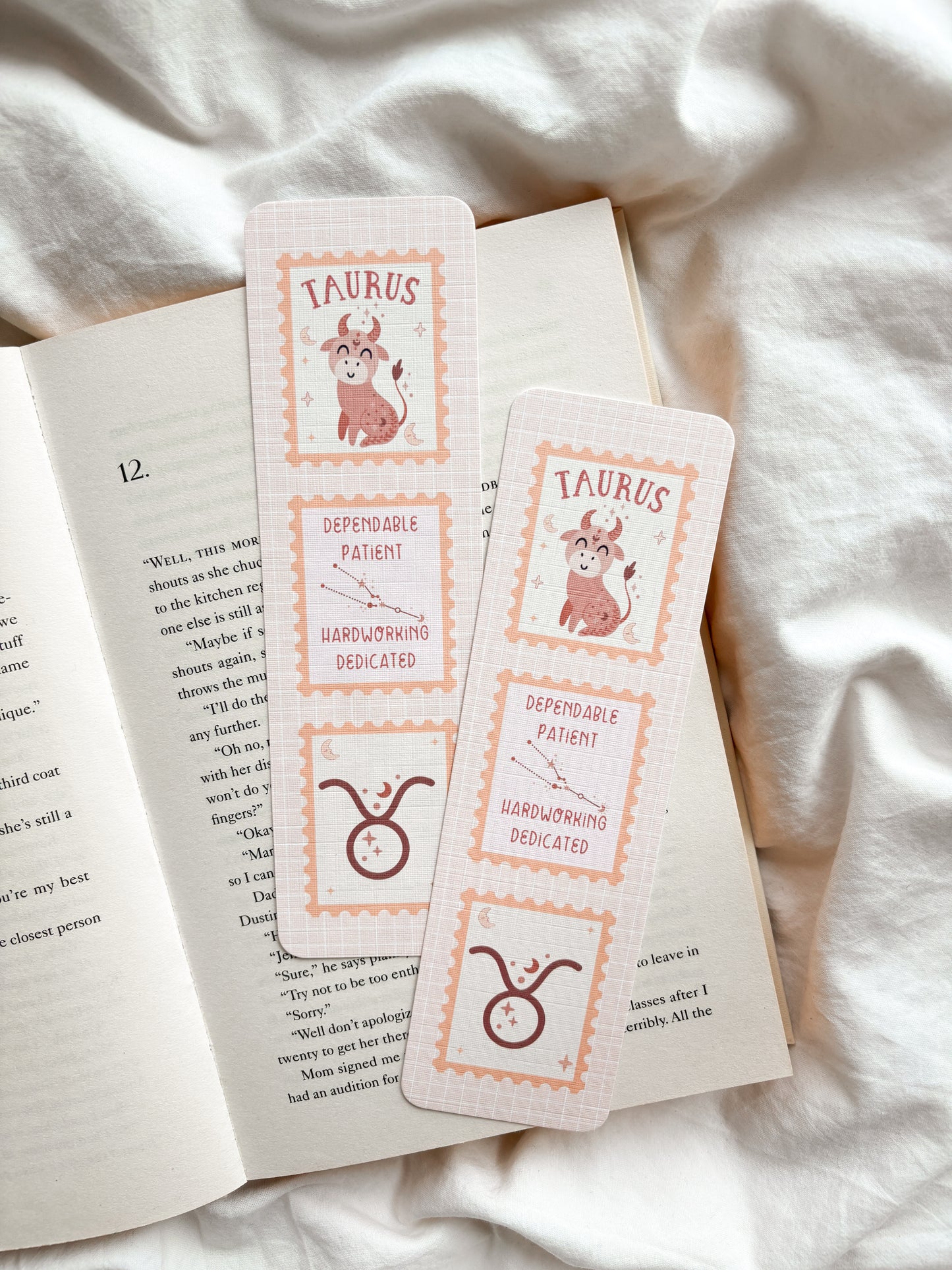 Zodiac Starsign Bookmark | Cute Star sign Bookmark