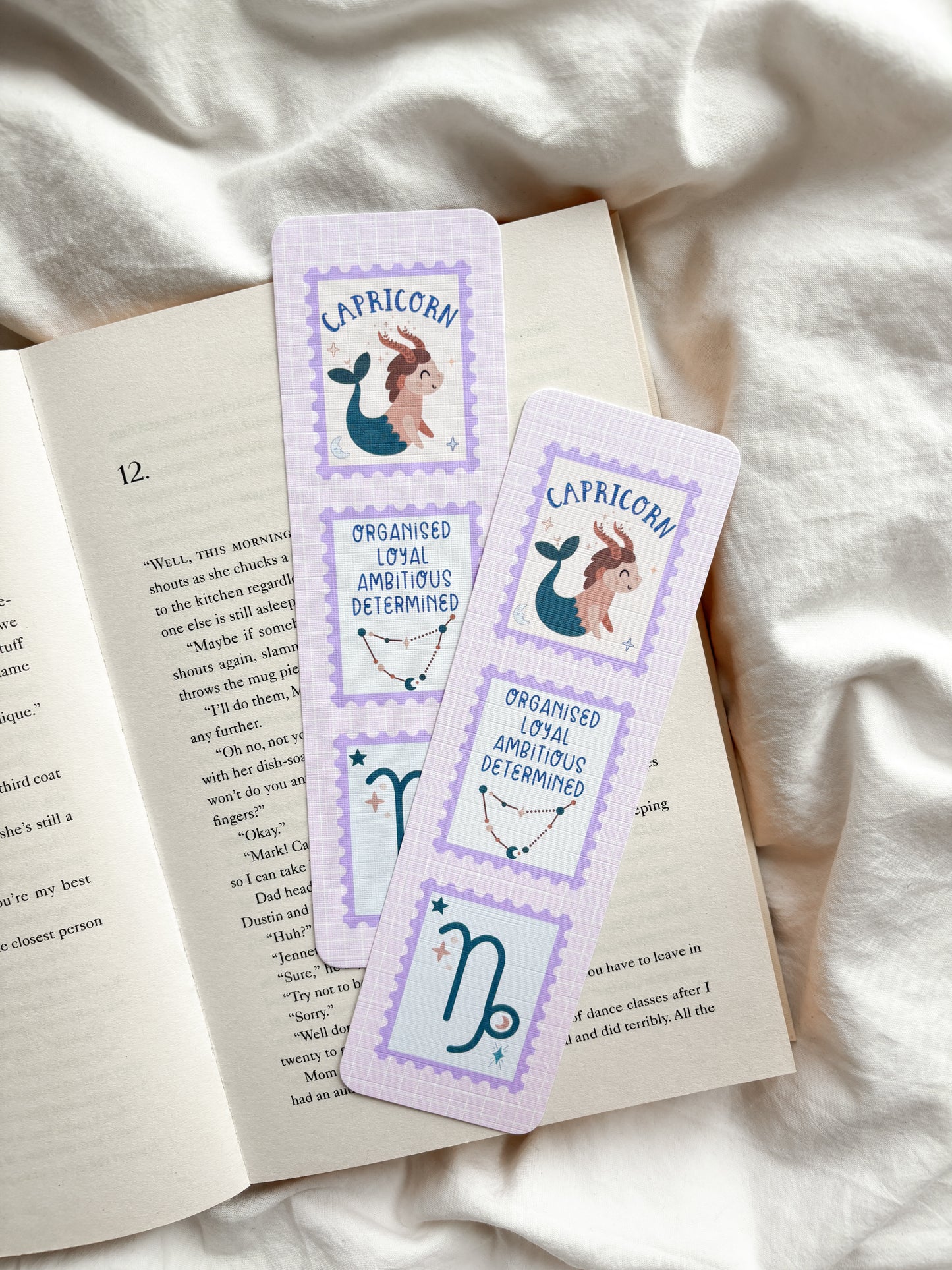 Zodiac Starsign Bookmark | Cute Star sign Bookmark