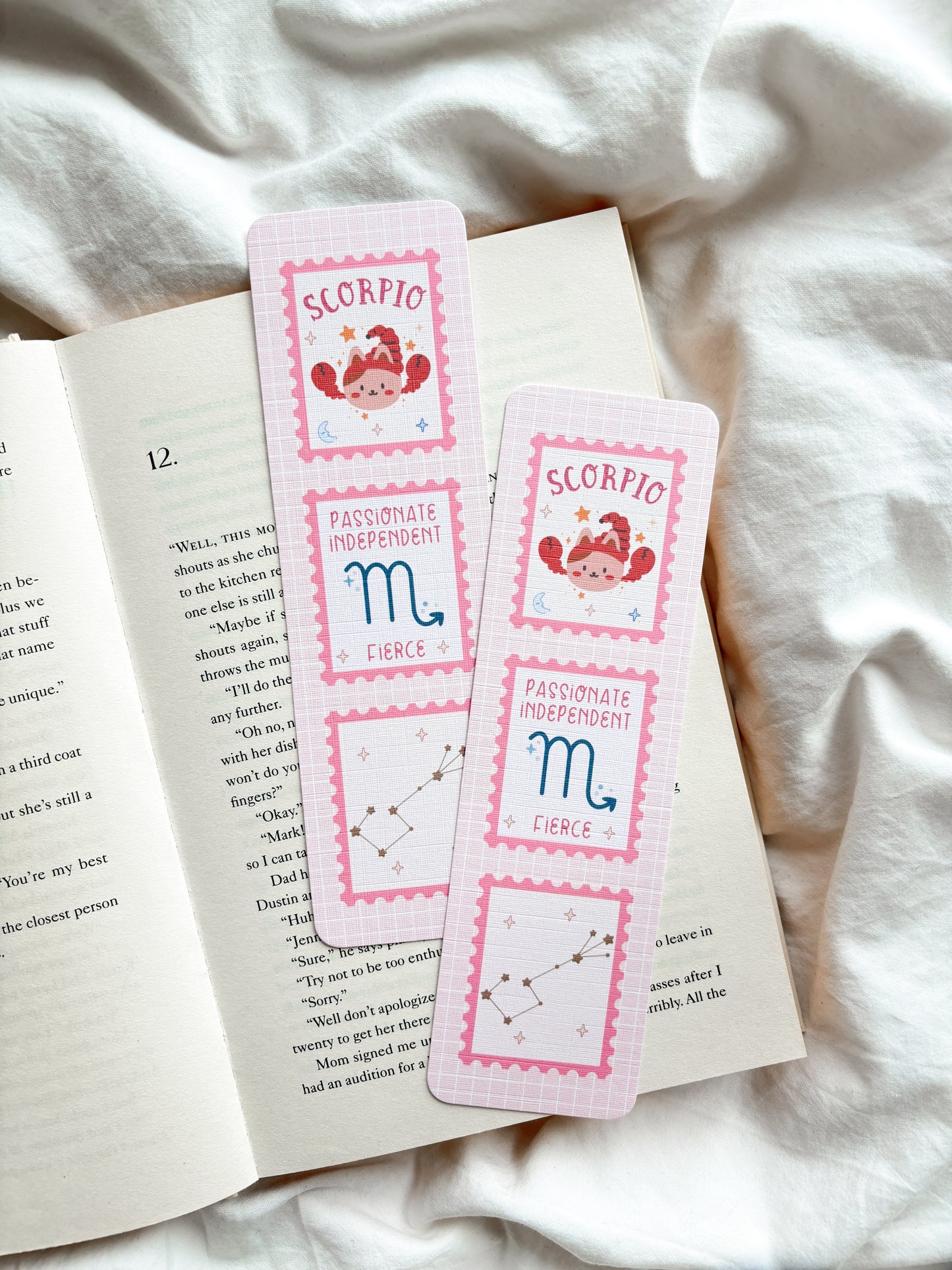 Zodiac Starsign Bookmark | Cute Star sign Bookmark