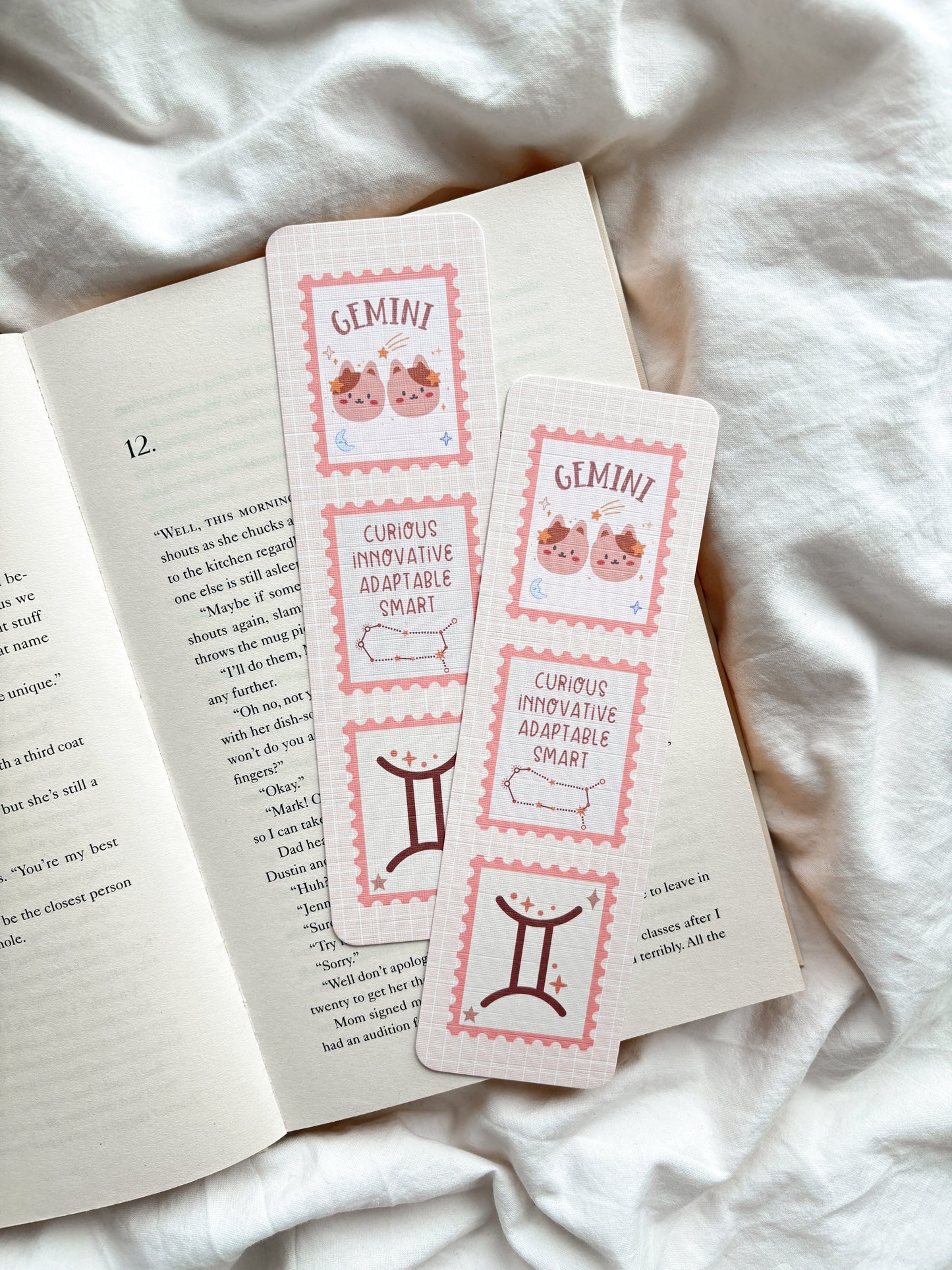 Zodiac Starsign Bookmark | Cute Star sign Bookmark