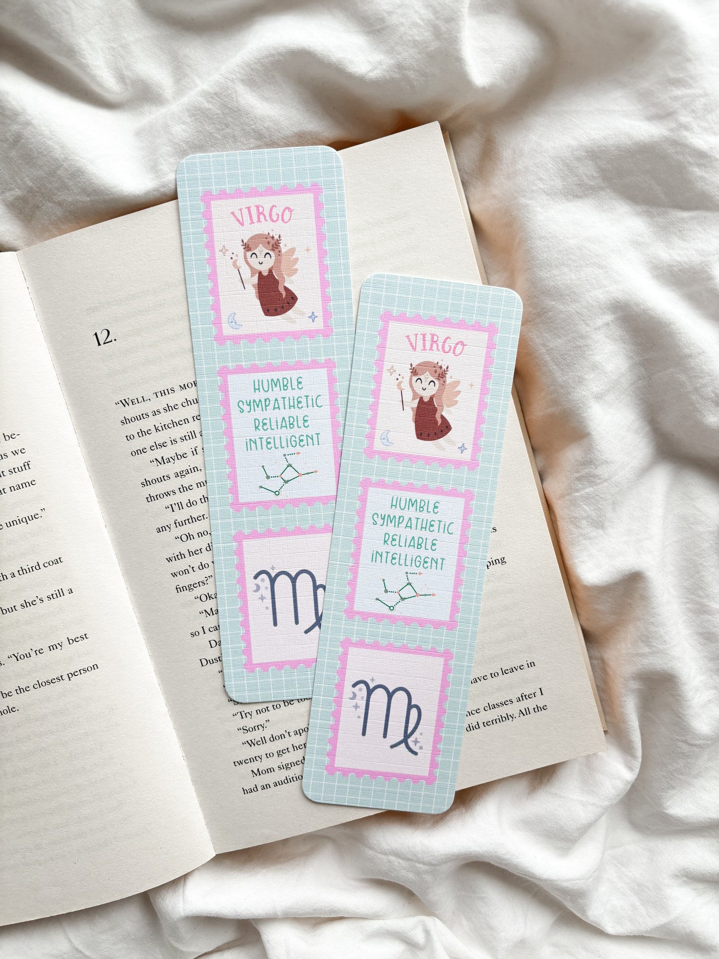 Zodiac Starsign Bookmark | Cute Star sign Bookmark