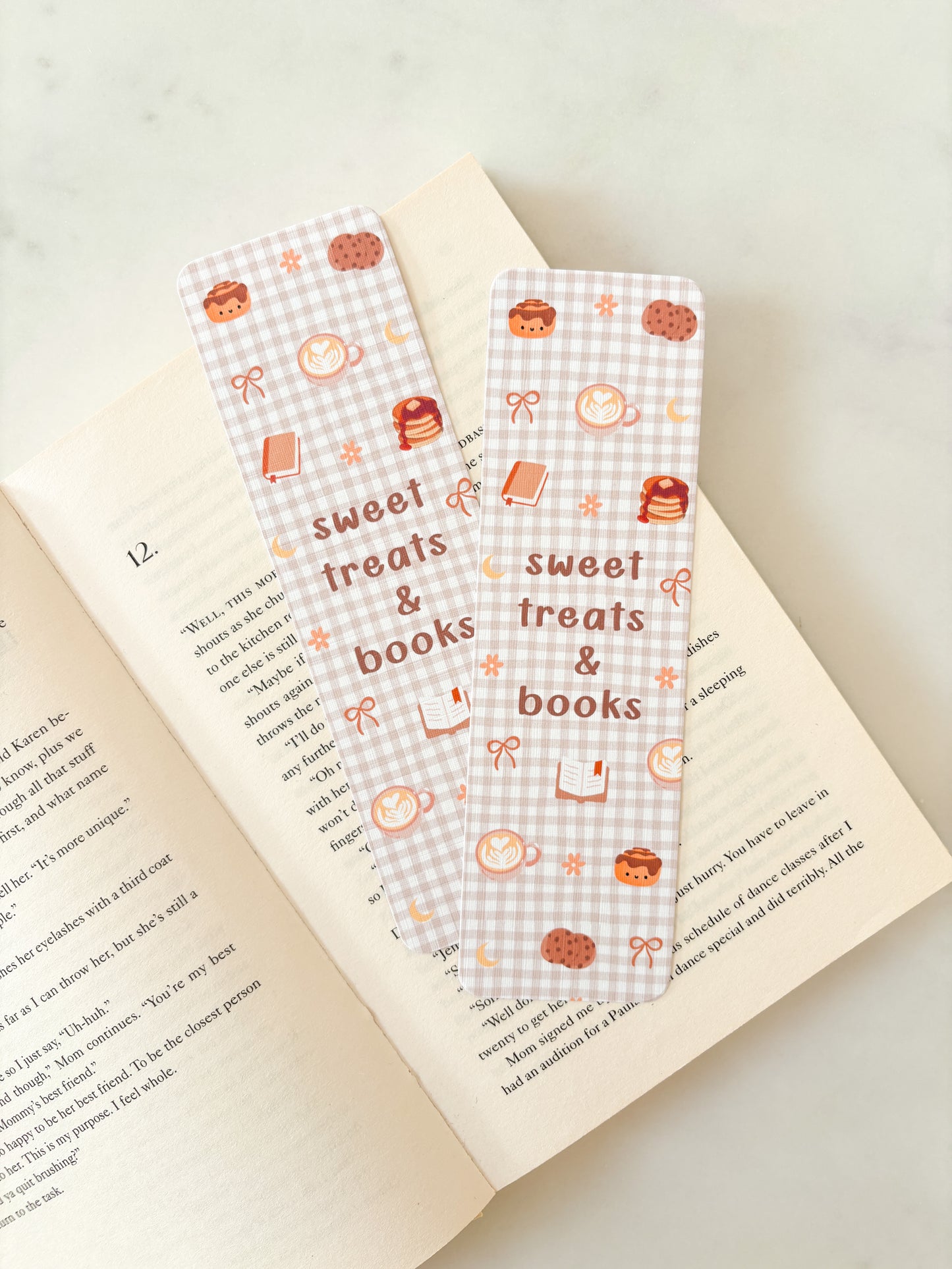 Sweet Treats And Books Bookmark