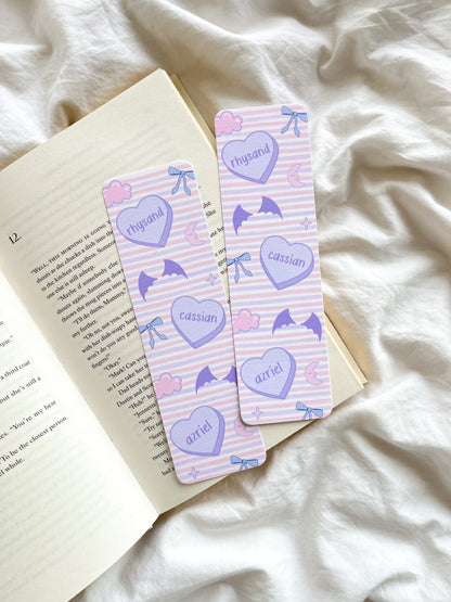 Bat Boyfriends Bookmark | ACOTAR Book Boyfriend Bookmark | Bat Boys Club