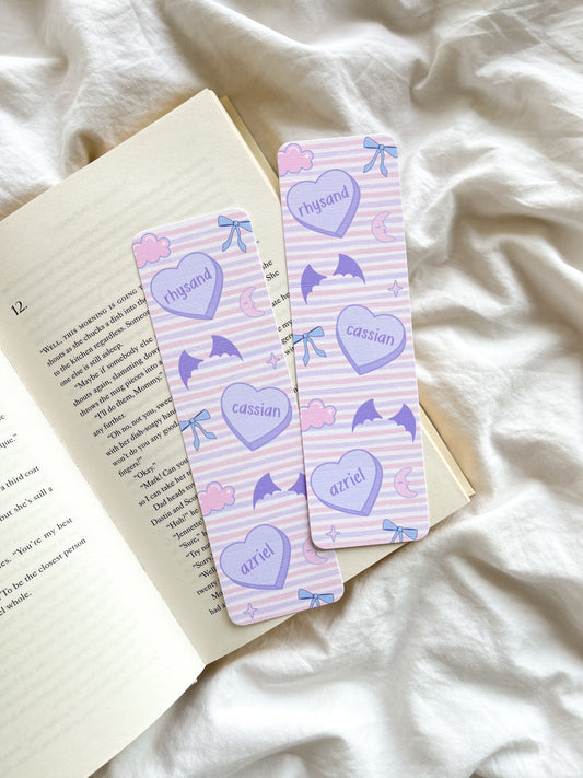 Bat Boyfriends Bookmark | ACOTAR Book Boyfriend Bookmark | Bat Boys Club