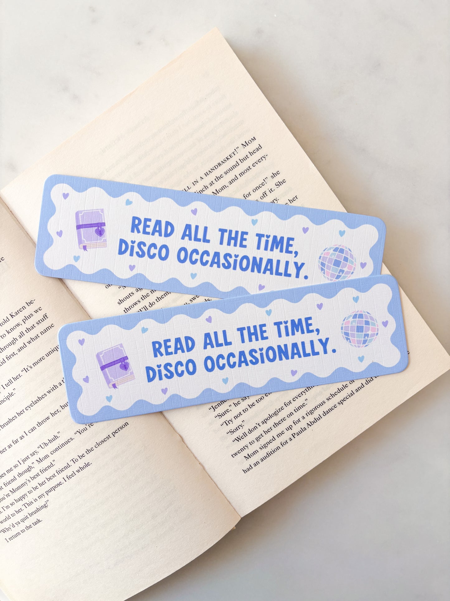 Read All The Time, Disco Occasionally Bookmark