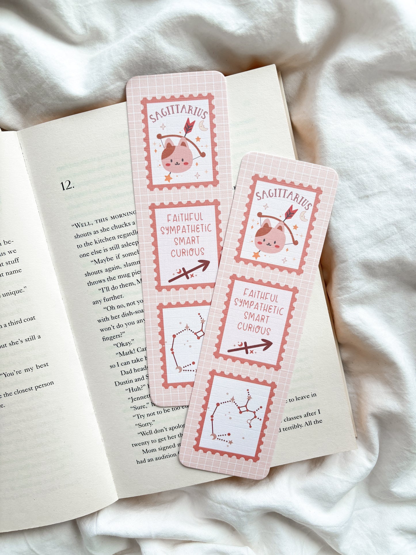 Zodiac Starsign Bookmark | Cute Star sign Bookmark