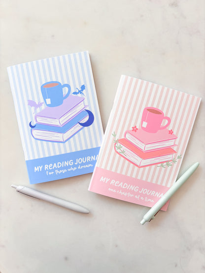 Fantasy Dragons Reading Journal | A5 Book Review Notebook