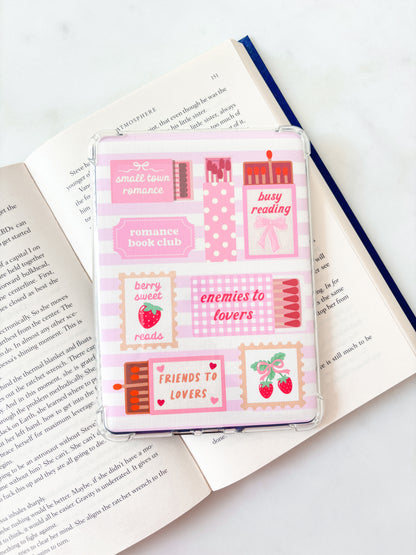 Romance Reader MatchBox Kindle Insert | Cute E-Reader Insert