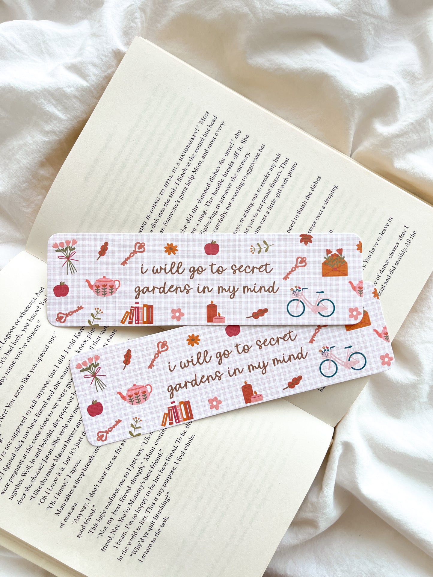 I Hate It Here Bookmark | Secret Gardens Lyrics Bookmark