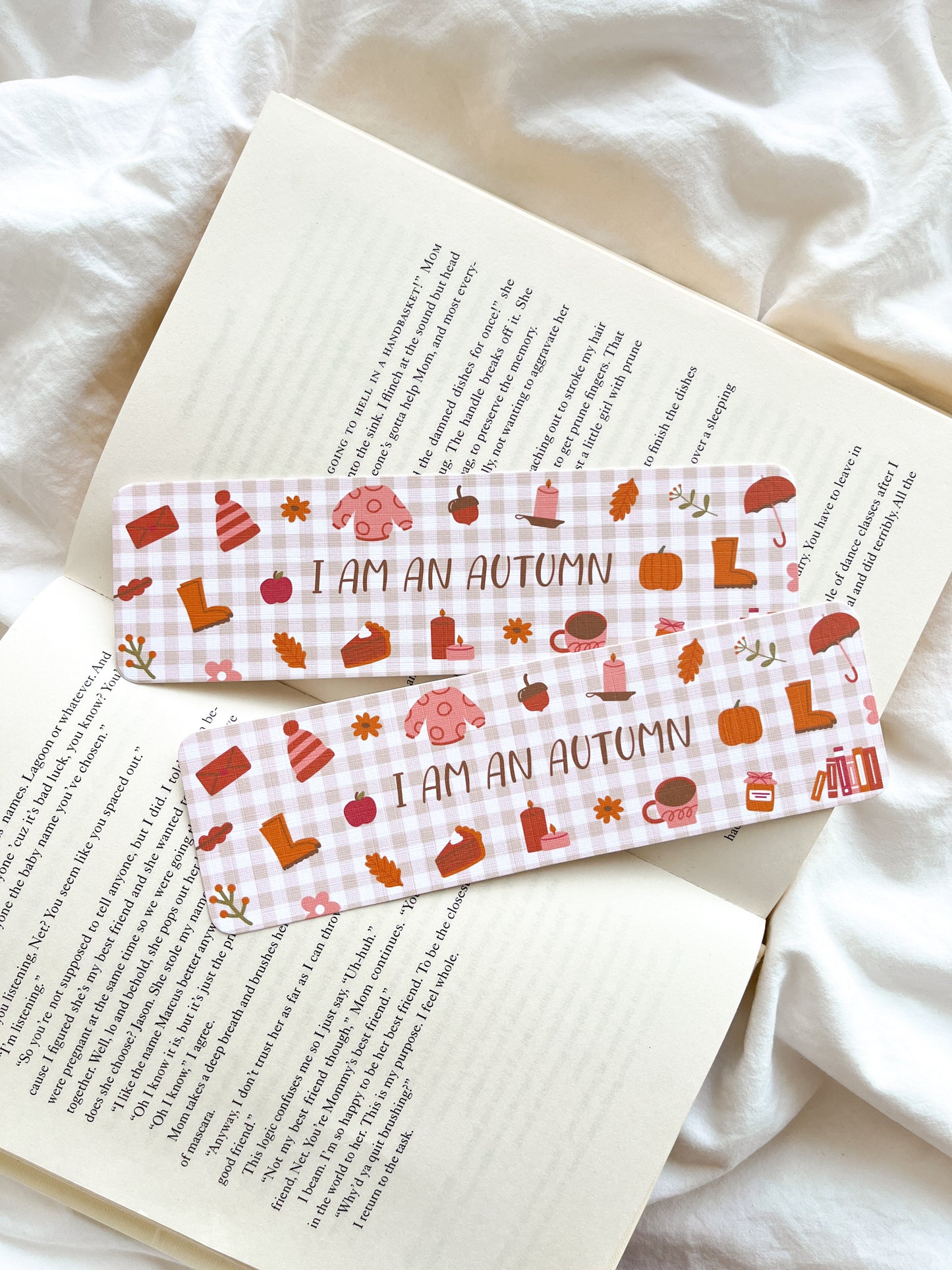 I Am An Autumn Bookmark