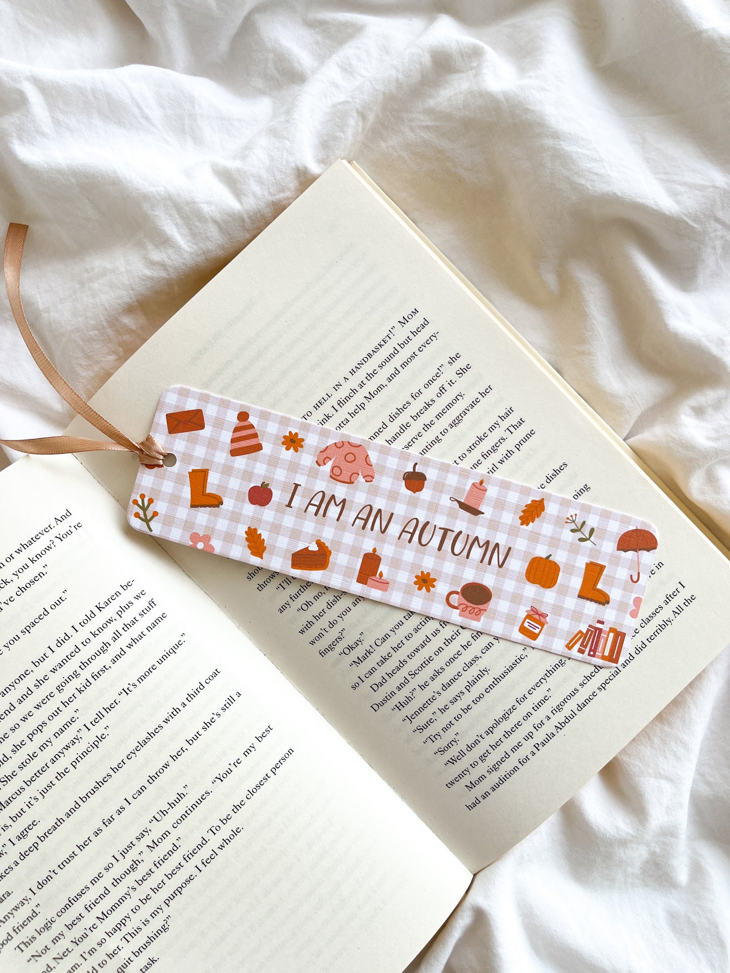 I Am An Autumn Bookmark