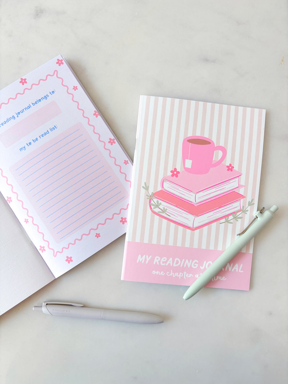My Reading Journal | A5 Book Review Notebook
