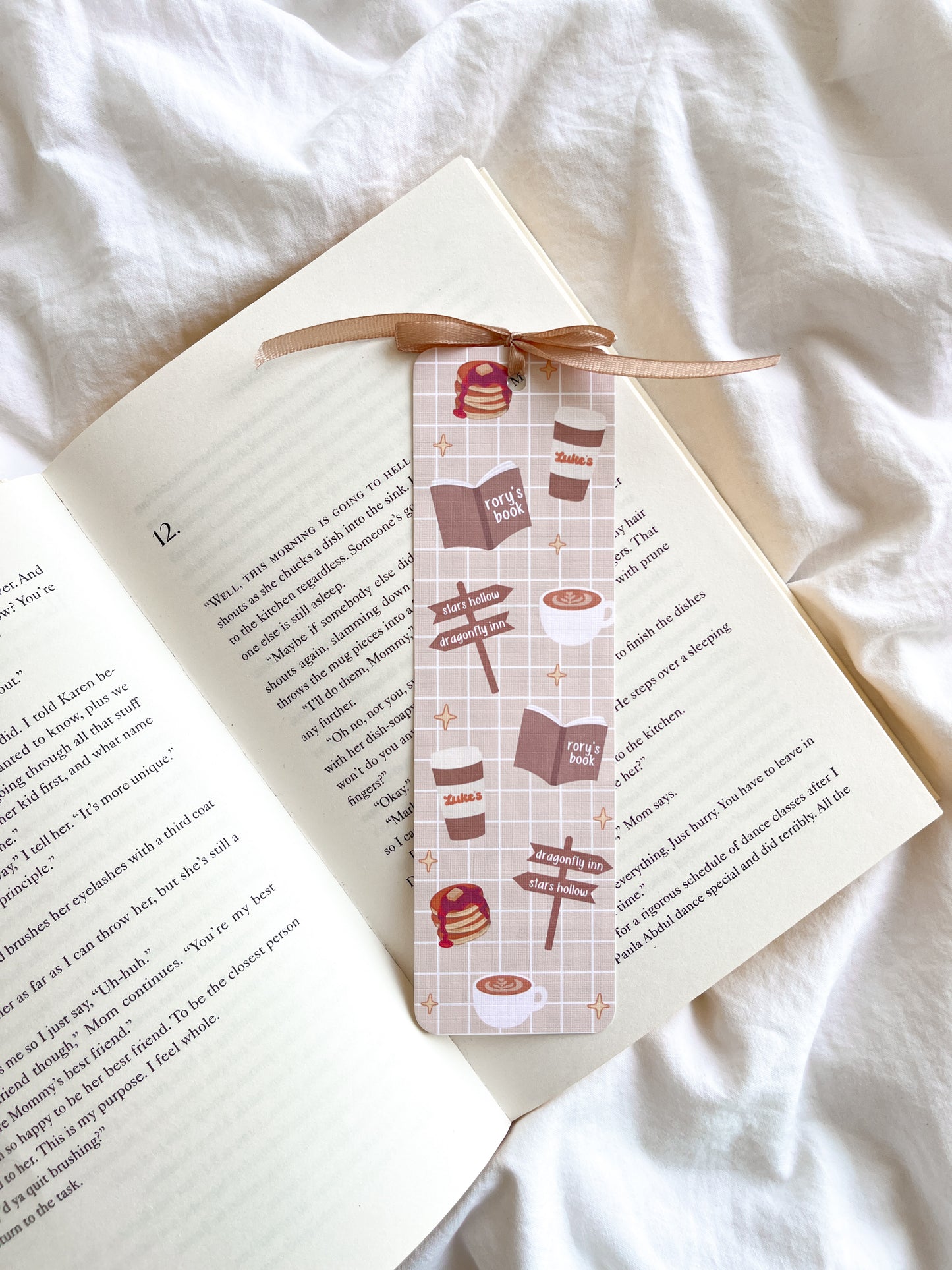 Gilmore Girlies Themed Bookmark