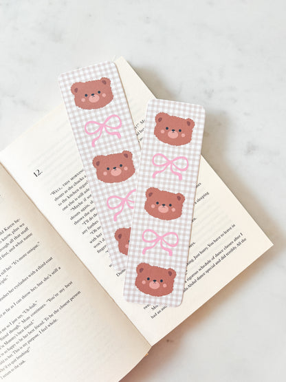 Coquette Teddy Bear Bookmark 