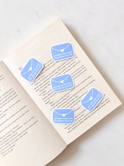 I Kept You Like An Oath Sticker | All Too Well Sticker