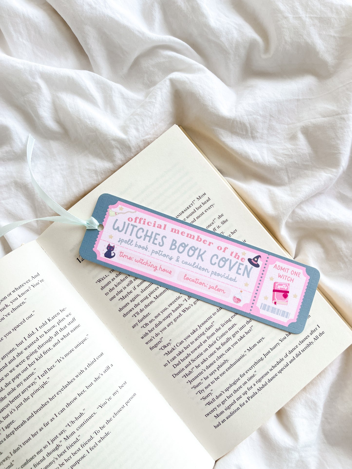 The Witches Book Coven Bookmark | Spooky Bookmark