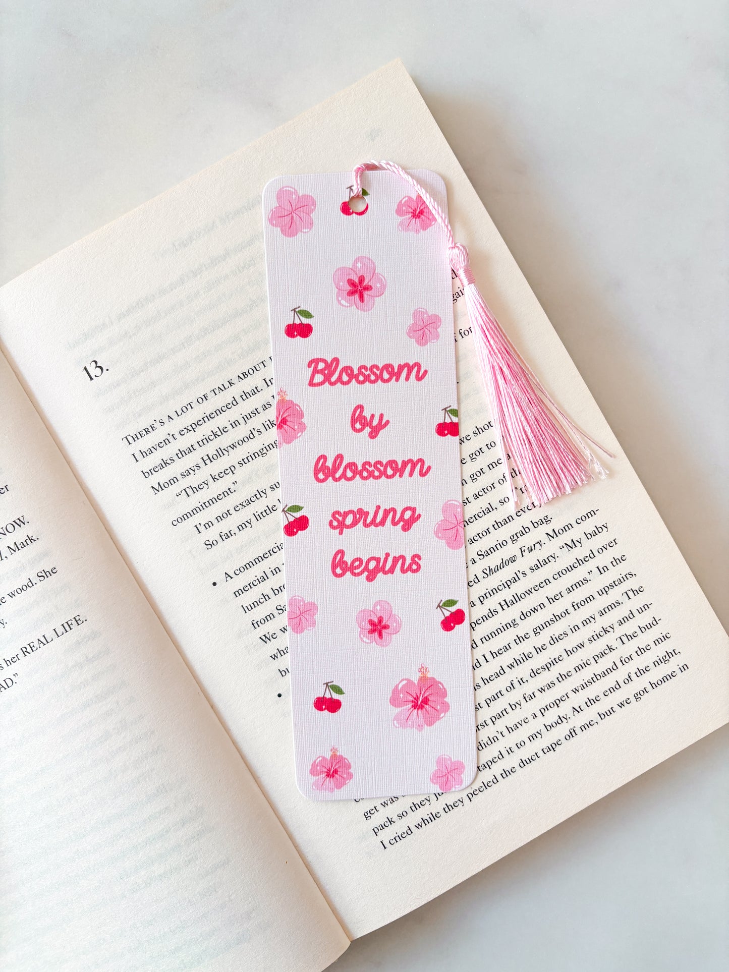 Blossom By Blossom Spring Begins Bookmark