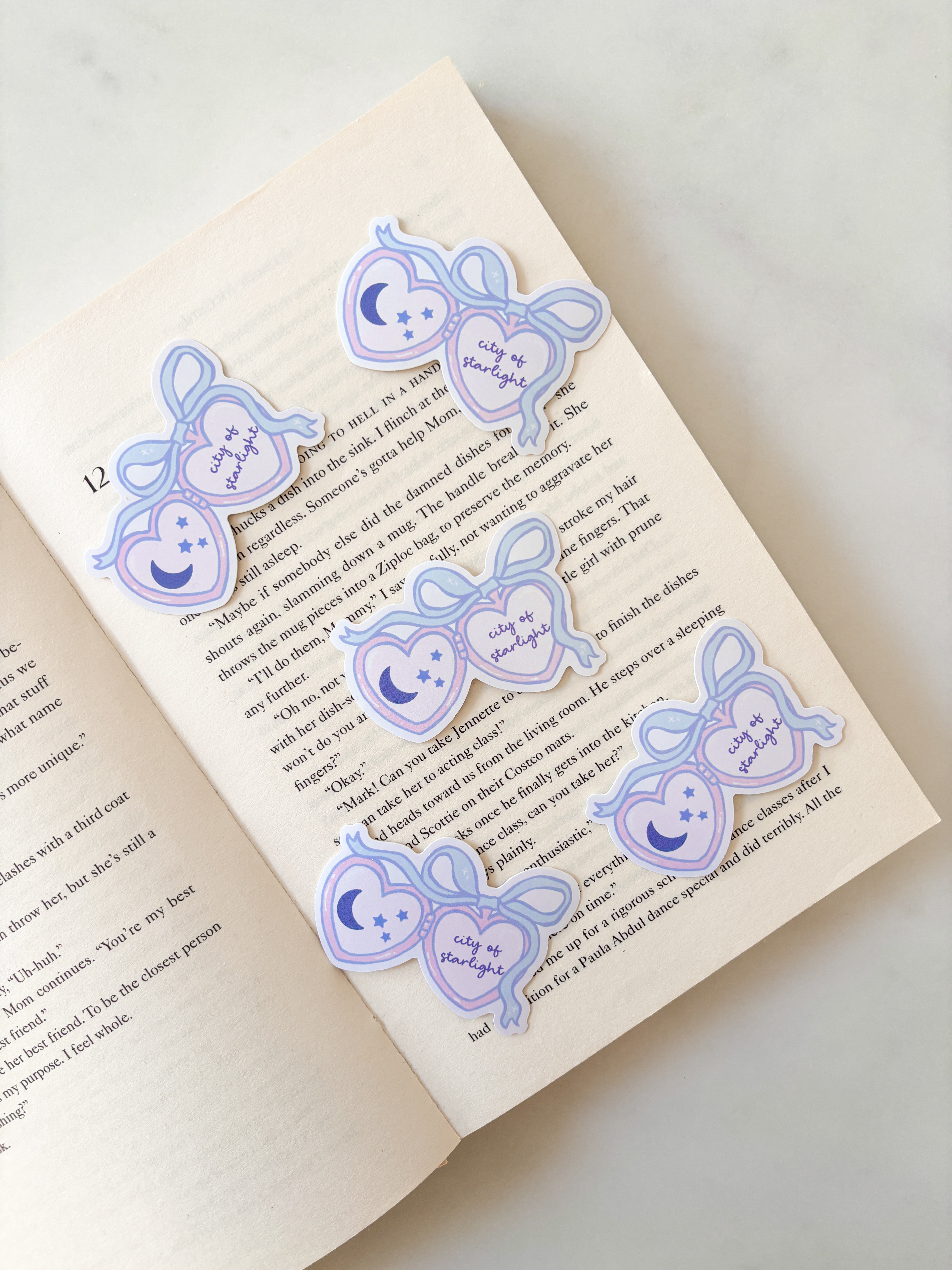 City Of Starlight Locket Sticker – Fleurs On Sunday