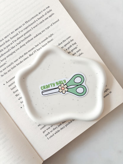 Crafty Girly Sticker