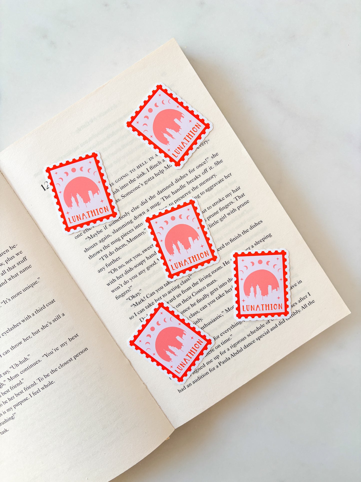 Lunathion Stamp Sticker