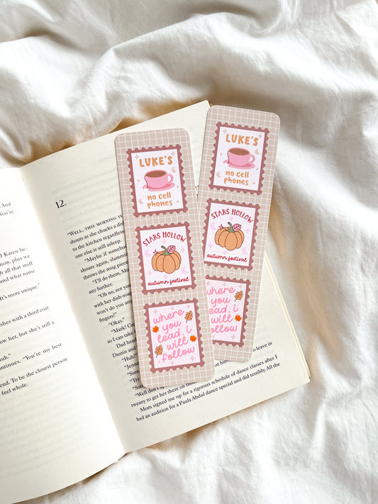 Stars Hollow Stamp Bookmark