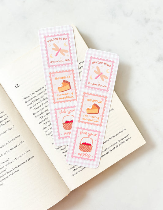 Dragon fly inn bookmark Gilmore