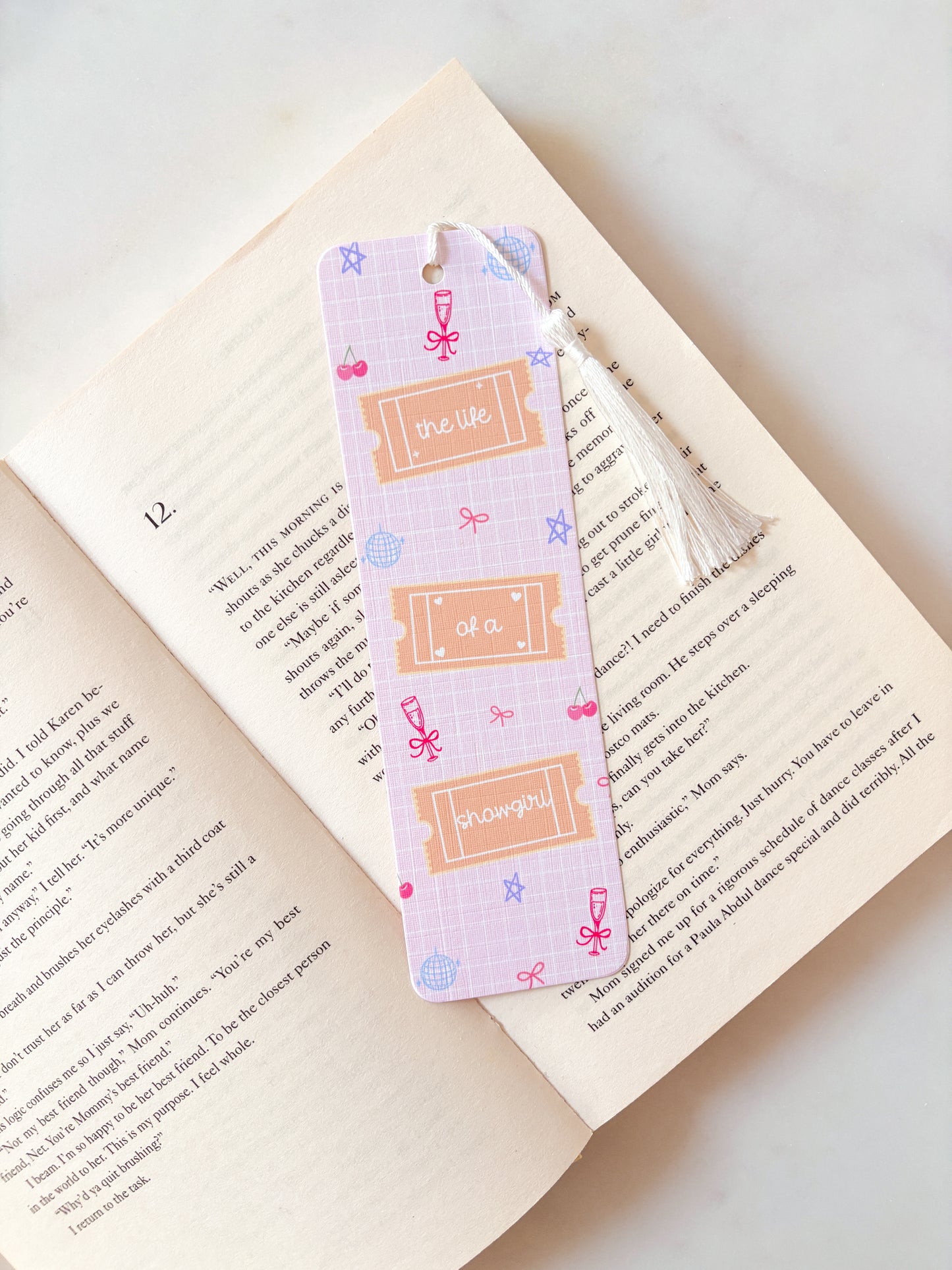 Showgirl Ticket Bookmark
